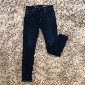 AG The Farrah High Rise Skinny Jeans